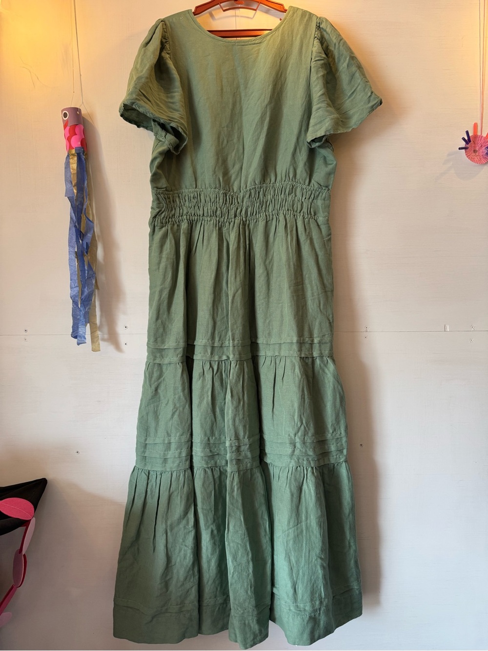 Anthropologie the Somerset Maxi Dress in Linen - Picture 10 of 10